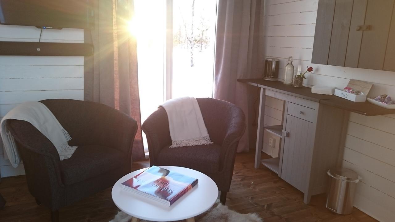 Arctic Gourmet Cabin Kiruna Værelse billede