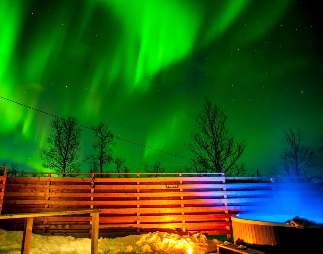 Arctic Gourmet Cabin Kiruna Eksteriør billede